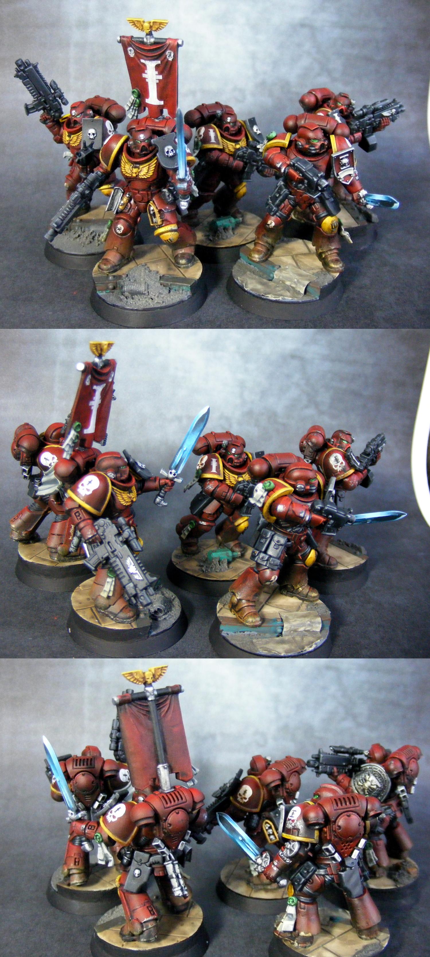 Primaris, Red Hunters, Space Marines, Warhammer 40,000 Red Hunters